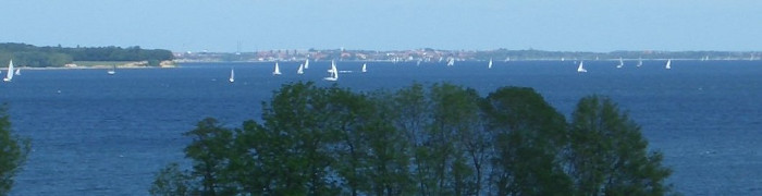 Geltinger Bucht mit Segelbooten